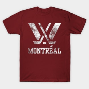 Distressed montreal PWHL T-Shirt